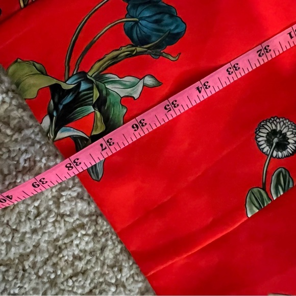 Black Halo Red Floral Jodee Dress - Picture 11 of 11